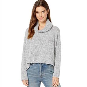 Free People BFF Sweater Cowl Neck Oversized Sz Sm